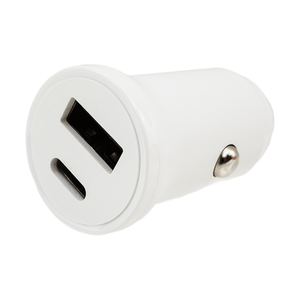 Bộ sạc xe hơi sạc nhanh 15W, cổng kép (USB Type-C + USB-A) mini xách tay - Product Image 4