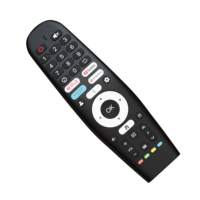 Télécommande de remplacement à 39 boutons pour téléviseur intelligent LCD LED avec fonction vocale