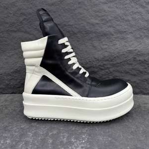 Chaussures de sport décontractées mi-mollet en cuir de haute qualité pour hommes et femmes, idéales pour l'extérieur - Marque Premium 2026 - Product Image 6