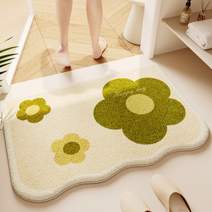 Alfombrillas de Baño Suaves con Mínima Caída de Pelusa, Tecnología de Lavado a Máquina, Adorables Alfombrillas con Estampado de <span class=keywords><strong>Tortuga</strong></span> para el Hogar y el Baño - Product Image 3