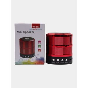 ลำโพงบลูทูธ Ws 887 แบบพกพาไร้สาย พร้อมพอร์ต USB และปุ่มควบคุม สำหรับใช้งานภายในและภายนอกอาคาร - Product Image 3