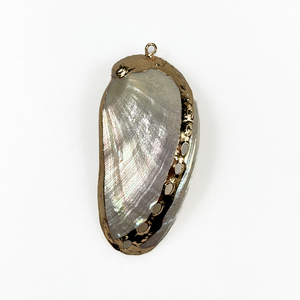 Conchas de concha naturales bohemias para hacer joyas DIY, colgantes de concha de <span class=keywords><strong>Kauri</strong></span> 3D, collares inspirados en la playa y accesorios para llaveros - Product Image 4
