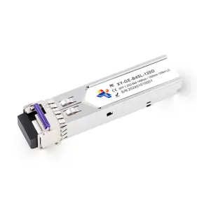 1.25G bidi 120km 1490nm 1550nm LC SC DDM Optical Transceiver SMF SFP module compatible with All Mainstream Brands