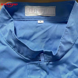 लचीले धोने योग्य वाटरप्रूफ रैफिड टैग मिनी यूएचएफ लॉन्ड्री टैग मिनी यूएचएफ लॉन्ड्री टैग 5.5 मीटर लिनन कपड़ा nfc के लिए दूरी - Product Image 2