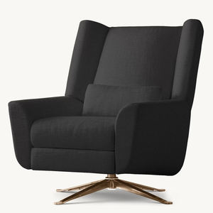 Sillón Giratorio de Lujo Americano para el Hogar, Sofá Individual de Ocio, Sillón Reclinable Luke para Sala de Estar u Oficina - Product Image 5