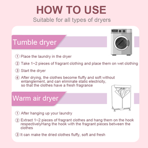 Échantillon gratuit personnalisé, adoucissant pour linge à longue durée de conservation, bandes de séchage pour sèche-linge, adoucissant pour tissu non tissé - Product Image 4