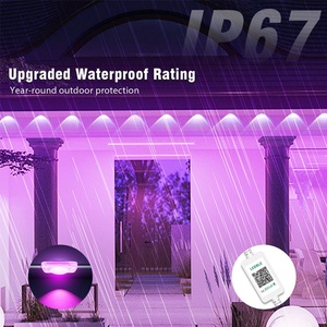 Lumières LED RGBIC imperméables 30M pour extérieur, lumières extérieures intelligentes Wifi - Product Image 4