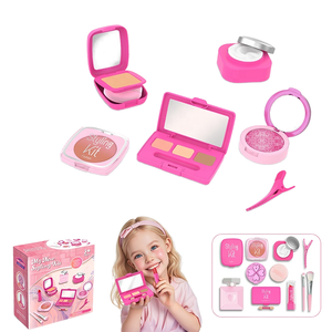 LEZA BABY Princesse Enfants 4-6 ans Kit de Maquillage de Simulation avec Cosmétiques en Plastique pour Filles Jouets Beauté & Mode Maison de Jeu - Product Image 1