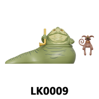 LK0008-0009 Anime Space Wars Jabbas Juguetes Grandes Figurines Collection Cadeaux DIY Ensembles de Blocs de Construction Éducatifs Jouets pour Enfants