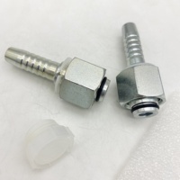 Raccord de tuyau hydraulique métrique femelle droit de haute qualité, joint conique à 24 degrés, joint torique H.T. Raccord de tuyau hydraulique DIN3865
