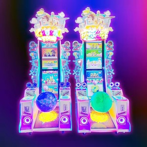 Machines à billets de rachat d'arcade à pièces de centre commercial de jeu World <span class=keywords><strong>Tour</strong></span> Kid Magic Roll Ball Game Machine jeu de langue anglaise - Product Image 4