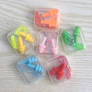 Bouchons <span class=keywords><strong>d</strong></span>'<span class=keywords><strong>oreille</strong></span> réutilisables en Silicone, bouchons <span class=keywords><strong>d</strong></span>'<span class=keywords><strong>oreille</strong></span> étanches à réduction de <span class=keywords><strong>bruit</strong></span> <span class=keywords><strong>pour</strong></span> <span class=keywords><strong>dormir</strong></span>, nager, ronfler, Concerts avec pochette de voyage - Product Image 3