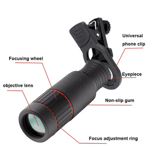 <span class=keywords><strong>Binoculares</strong></span> de alta lista, aumento de 32x, accesorio de cámara de teléfono portátil Compatible con la mayoría de los teléfonos inteligentes <span class=keywords><strong>para</strong></span> actividades al aire libre - Product Image 6