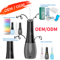 Hydropulseur Dentaire Portable Électrique Sans Fil IPX7 400ml, Irrigateur 5 Modes pour Nettoyage des Dents à Domicile et Soins Bucco-Dentaires (Appareils Dentaires)