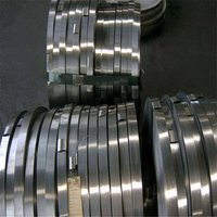 Bande de cerclage métallique en acier de haute qualité Q195, Q235, Q345B, DB460, peinte en noir, bleue, en acier, bande d'acier revêtue de zinc carbone