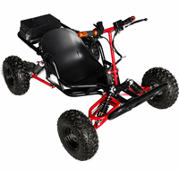 Go Kart Eléctrico de 48V con Control Estable y Alta Velocidad, con Freno de Disco Hidráulico para Carreras Todoterreno
