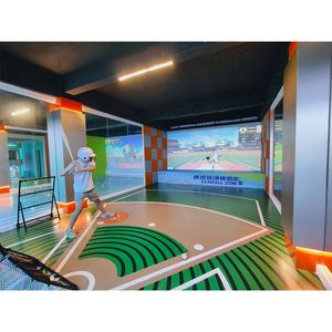 Système de simulation de baseball interactif en acier inoxydable pour intérieur, marque Ninix, équipement de jeu sportif de divertissement - Product Image 5