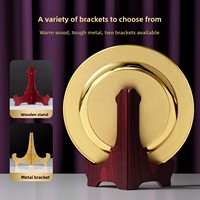 Trophée personnalisé en bois et métal pour la retraite, récompense d'honneur, cadeau de départ pour enseignants, anniversaire de carrière, intégration à l'institution