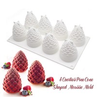 Maßgefertigte Fruchtförmige 3D-Silikonformen für Kerzen, Kuchen, Fondant und Schokolade Silikonform zur Kuchendekoration