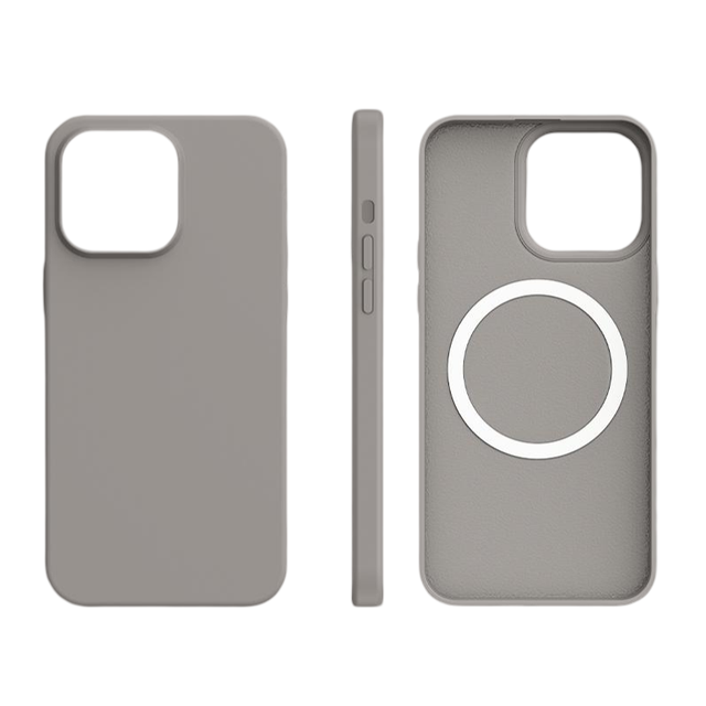 High Quality Liquid Silicone Magnetic Phone Case for iPhone 13 14 15 16 Pro Max Ultra Thin Soft TPU Shockproof Protection Cover