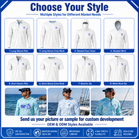 Camiseta de Pesca Personalizada con Diseño de Sublimación, Protección UV UPF50+, Absorción de Humedad, Poliéster, con Capucha y Manga Larga para Hombre