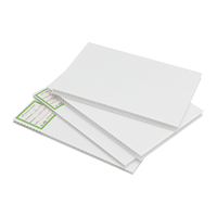 Matériau d'impression Coroplast 4mm 6mm 8mm 10mm – Plaque alvéolaire en PP pour enseignes de jardin 4x8 pieds – Panneau alvéolaire en PP imperméable