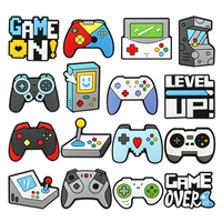 Breloques de chaussures personnalisées en PVC sur le thème des consoles de jeux rétro et épingles de chaussures classiques pour décorations de sabots de gamer
