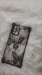 เคสลายผีเสื้อเรโทรสุดหรูสำหรับ Samsung <span class=keywords><strong>Galaxy</strong></span> A13 A25 A73 5G A34 <span class=keywords><strong>A23</strong></span> A54 A24 A15 A14 4G เคสซิลิโคนใส A33 - Product Image 4