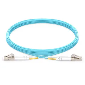 OM3光纤跳线lc-lc光学跳线单工3.0毫米2.0毫米1.6毫米电缆