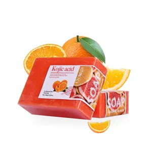 Sell our own brand Kojic Acid soap moisturizing cleansing bath 100g soap