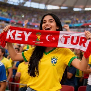 プロモーション新作カスタム<span class=keywords><strong>2026</strong></span>米国・カナダ・メキシコワールドサッカーカップトルコファンマフラークラブファン商品ワールドフットボールカップグッズ - Product Image 2