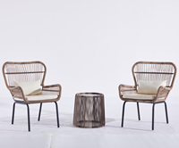 Chaises en rotin plastique pour jardin, canapé, fauteuil en cannage, chaises pour restaurant - Vente en gros