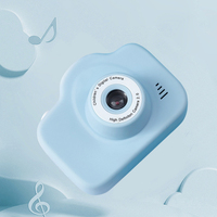 Cámara Compacta para Niños de 40MP, 1080p Full HD CMOS, con MicroSD, Filtro de Color, Foto/Video y Grabación de MP3