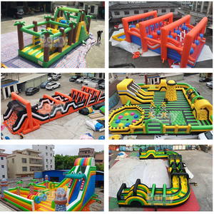 <span class=keywords><strong>Extérieur</strong></span> Intérieur Wipeout Monstre Enfants Obstacle Course Équipement Gonflable Videur Thème Parc Blow Up Obstacles Course <span class=keywords><strong>Adulte</strong></span> Jeu - Product Image 2