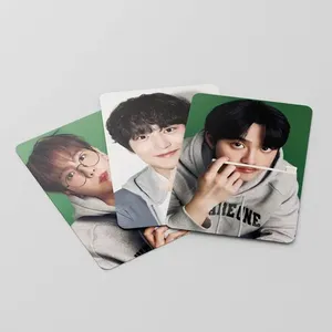 Lomocard 55 pz carte da collezione Exo Kpop per decorazioni scolastiche di san valentino - Product Image 6
