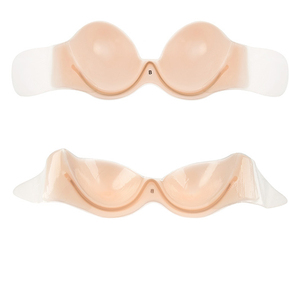 <span class=keywords><strong>Reggiseno</strong></span> Invisibile Nude <span class=keywords><strong>con</strong></span> Scollatura Profonda, Senza Spalline, <span class=keywords><strong>con</strong></span> Ali <span class=keywords><strong>in</strong></span> TPU per Sollevamento del Seno - Product Image 1