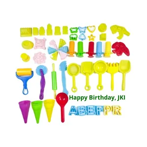 Mini rouleau à pâtisserie pour enfants garçons et bébés, emporte-pièce, outils en tissu, couleur, bricolage - Product Image 5