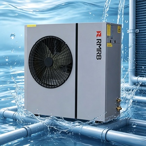 Pompe à chaleur air-eau R32 de 8,2 kW, haute efficacité, chauffage et refroidissement, boîtier en acier inoxydable - Product Image 5