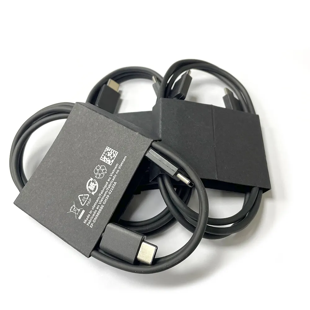 Cable USB tipo C PD para Samsung A71 A72 A82 Usbc a Usbc, Cable de carga rápida Note 20 10 S21 S20 Plus, venta al por mayor