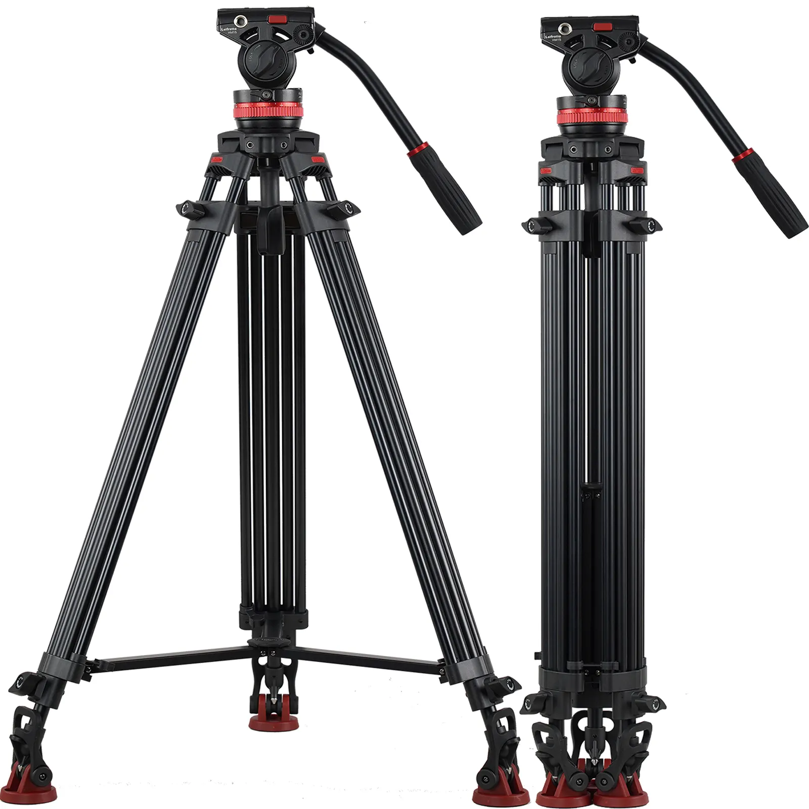 Leifrotto 75 "Video Statief Met Vloeistofkop Voor Canon Nikon Sony Dslr Camcorder Camera 'S Zware Professionele Video Statief