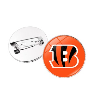 Vendita calda nuovi accessori Pittsburgh <span class=keywords><strong>Steelers</strong></span> Logo spille alla moda e spille uniche spille all'ingrosso - Product Image 3