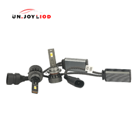 Ampoules de phares LED 9005 9006 50W 6000K Super Lumineuses, Kit de Conversion de Phares Auto pour Voitures