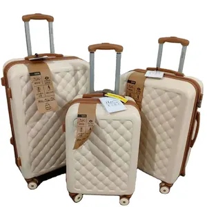 Hot hard shell 20 "24" 28 "ABS PC trolley bags ABS travel trolley bags casual design luggage set