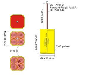 Paquete de Baterías Recargables Ni-CD Personalizadas de 2.4v 3.<span class=keywords><strong>6v</strong></span> 4.8v <span class=keywords><strong>6v</strong></span> 7.2v 9.<span class=keywords><strong>6v</strong></span> 12v 14.4v 24v Tamaño AA AAA Sub C <span class=keywords><strong>NiCD</strong></span> 4.8v 700mah - Product Image 4