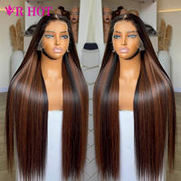 Peluca de Cabello Humano Liso Natural Vietnamita al por Mayor, Proveedor de Cabello Humano, Peluca Frontal de Encaje HD 13x4 Pre-Pluck, Peluca de Cabello Natural para Mujeres Negras