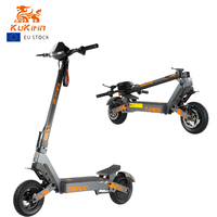 Patinete Eléctrico Kukirin G2 de la UE con Doble Suspensión, 10 Pulgadas, Todoterreno, 48V 15AH, Dos Ruedas