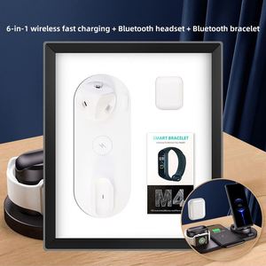 FUXI <b>Gift</b> <b>Sets</b> FX ODM/OEM Combination 6-in-1 Wireless Fast Charging <b>Set</b> Customized Business Office <b>Gifts</b> Promotional <b>Set</b> - Product Image 2