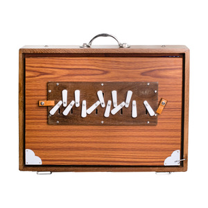 Boîte à shruti artisanale à 13 notes, instrument de musique traditionnel <span class=keywords><strong>indien</strong></span> pour la méditation, la guérison sonore, le yoga et le kirtan - Product Image 4