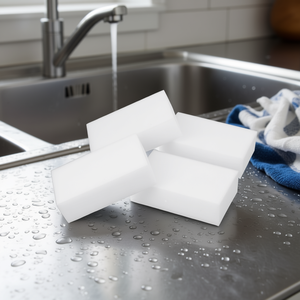 ฟองน้ำลบคราบ BRSTENMANN แพ็ค 4 ชิ้น ขนาดกลาง สำหรับทำความสะอาดและขัดเงา - Product Image 3