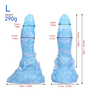 FAAK Female Masturbation Flexible <b>Dildo</b> Fantasy Massage Wand g Spot Prostate Stimulator Anal <b>Dildo</b> for Men Women - Product Image 2